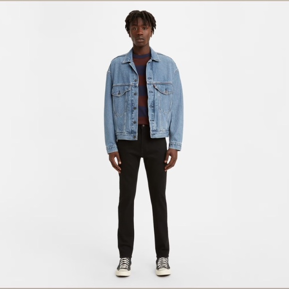 Men’s Levi’s 510 Black Jeans - Picture 2 of 5